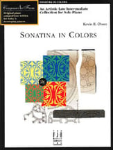 Sonatina in Colors piano sheet music cover